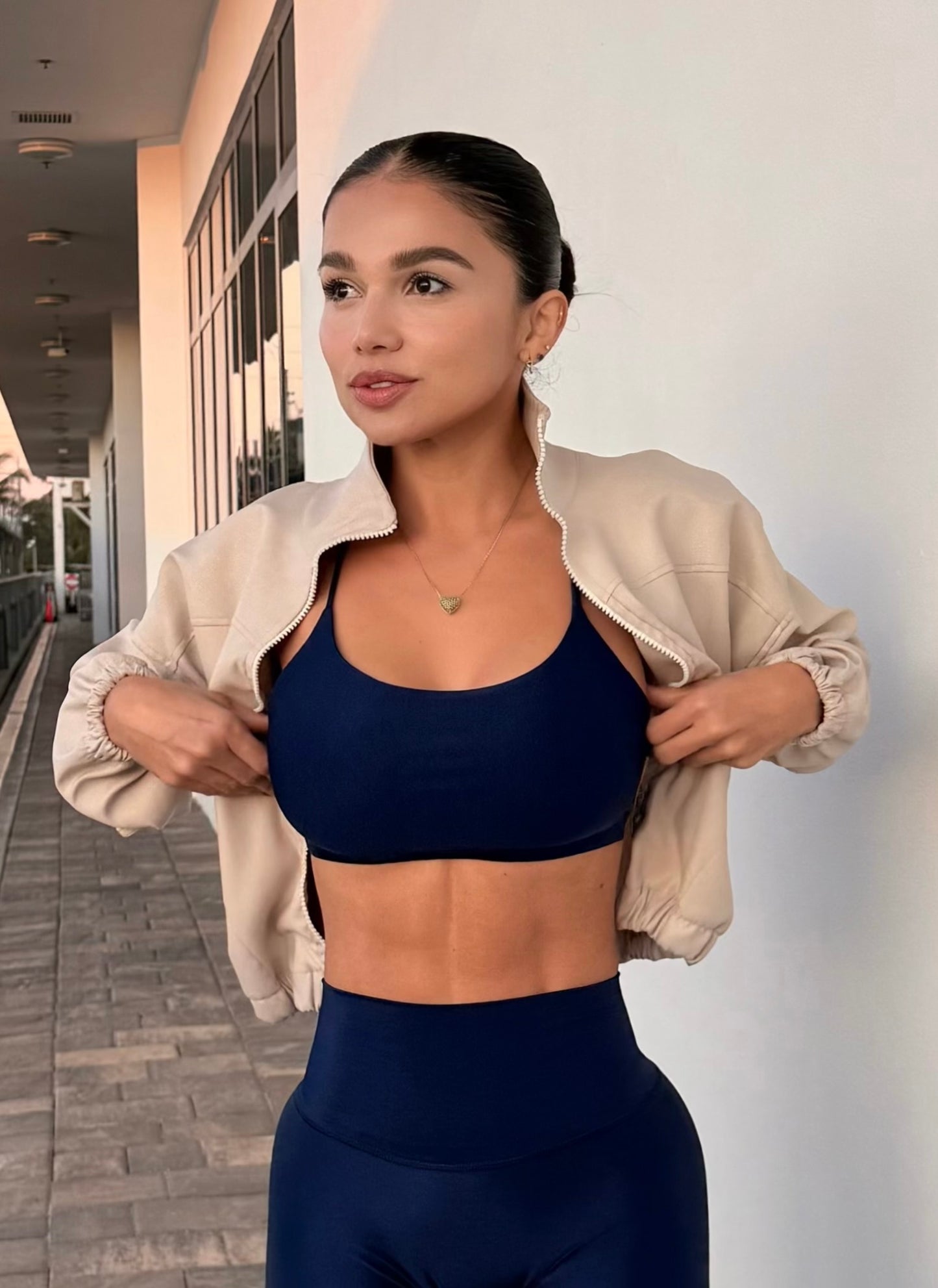 Volt Chic Crop Top