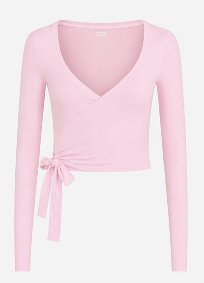 Rose Ballet Wrap Top