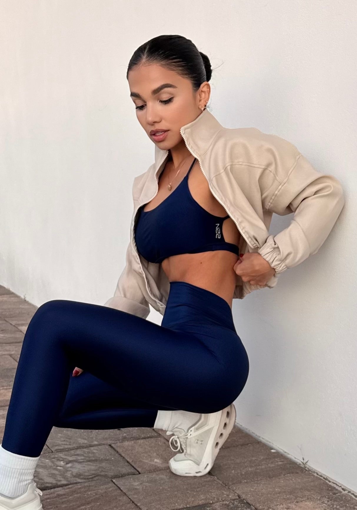 Volt Chic Crop Top