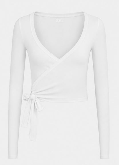 Rose Ballet Wrap Top